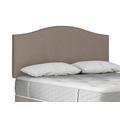 Sealy - Clyde Strutted Headboard - King Size - Wool Latte