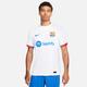 Nike FC Barcelona 23 24 Dri Fit ADV Match SS Away Shirt White Royal Blue University Red Football Grey