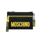 Moschino, Accessories, male, Black, ONE Size, Recycled Nylon Wallet/Card Holder