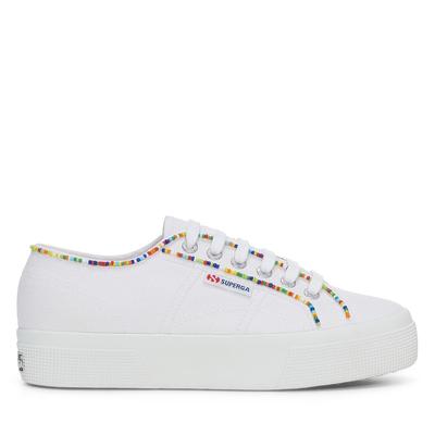 Superga 2740 Multicolour Beads - White/multicolor Beads Trainers