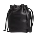 Calvin Klein, Bags, female, Black, ONE Size, Sleek Black Cross Body Bucket Bag