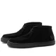 Fred Perry, Shoes, male, Black, 9 UK, Dawson Mid Suede Moccasin Trainers