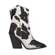 Alma EN Pena, Shoes, female, White, 6 UK, Studded Leather Ankle Boots