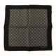 Dolce & Gabbana, Accessories, male, Black, ONE Size, Black Silk Square Scarf for Men