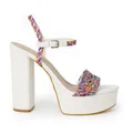 Guess, Shoes, female, White, 8 UK, Women`s High Heeled Sandals