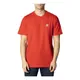 Adidas, Tops, male, Red, XS, Red Short-Sleeve Round Neck T-Shirt