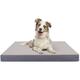 Nobleza - Large Dog Bed Washable Pet Bed Sponge Dog Crate Bed Mattress Mat for Dog Crate Soft Orthopedic Flat Dog Beds with Removable Zip Cover Pet