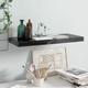 Royalton - Floating Wall Shelf High Gloss Black 60x23.5x3.8 cm mdf