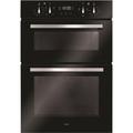 CDA DC941BL CDA Built-in electric double oven, 3/4 functions , touch control timer white display, black