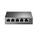 5-port TP-Link TL-SG1005P - Switch - unmanaged - 4 x 10/100/1000 (PoE) + 1 x 10/100/1000 - desktop - PoE (56 W)