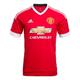 adidas 15-16 Season Manchester United Sports Training Soccer/Football Short Sleeve Red