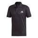 adidas Tennis Sports lapel Polo Shirt Black