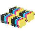 4 Set of 4 + extra Black Ink Cartridges to replace Epson 603XL+603XLBk Compatible/non-OEM from Go Inks (20 Inks) Black/Cyan/Magenta