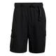 adidas originals Cargo Shorts Side Pocket Loose Lacing Sports Black