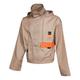 Nike KD Swoosh Embroidered Pattern Woven Basketball Jacket Khaki