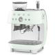 Smeg EGF03PGUK Espresso Coffee Machine with Grinder & 20 Bar Pump