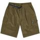 and wander Men's Oversized Cargo Shorts Khaki