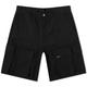 Represent Men's Baggy Cotton Cargo Shorts Black