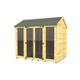 Diy Sheds Apex Summer House - Full Height Window - 8ft x 4ft