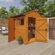 8'x4' Shiplap Apex 2-Door Shed With Windows - Custom Made Shed - TigerFlex Fast Delivery - 0% Finance - Buy Now Pay Later - Tiger Sheds