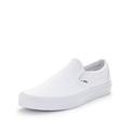 Vans Mens Classic Slip-On Trainers - White, White/White, Size 6, Men