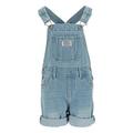 Levi's Girls Classic Denim Shortall Dungarees - Blue, Blue, Size Age: 14 Years, Women