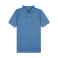 Lyle & Scott Boys Classic Polo Shirt - Blue Horizon, Blue, Size 8-9 Years