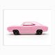 Toy Car 69 Dodge Charger Daytona Pink Art Print by Scribble Studio