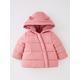 Mini V by Very Girls Padded Novelty Jacket - Pink, Pink, Size Age(Months): Newborn (10Lbs)