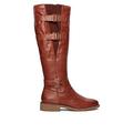 Clarks Cologne Up Boots - British Tan Lea, Brown, Size 3, Women