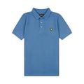 Lyle & Scott Boys Classic Polo Shirt - Blue Horizon, Blue, Size 10-11 Years