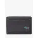 Paul Smith Zebra Leather Card Holder, Black