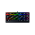 Razer BlackWidow V3 Tenkeyless Compact Mechanical Keyboard with Razer Chroma RGB - Fully Programmable Keys - Green Switch (Tactile & Clicky) - German Layout