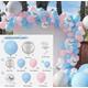 Blue & Pink Balloon Arch Kit | Gender Reveal Kit Perfect For Baby Shower Birthday Decorations Garland