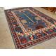 Blue Ziegler 6' X 9' Ft Rug, Hand-Knotted Afghan Area Tree Of Life Beautiful Living Room Traditional Rug, Wool Rug
