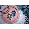 Azem Soul Crystal Metallic Paint - Keyring/Charm/Necklace Handmade Handpainted Gift