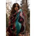 Fairtrade Unique Pieces For Cozy Moments - Wool Scarf Stole Bohemian Stole Rug Bohemian