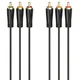 Hama - Triple Rca Audio-Video Lead, 1.5M