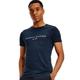 Tommy Hilfiger Mens Logo T-Shirt - Navy - 2XL