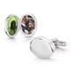 Locket Cufflinks - Silver