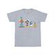 Disney Boys Mickey Mouse Friends T-Shirt (Sports Grey) - Light Grey Cotton - Size 9-11Y