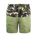 Puma Printed Stretch Waist Green Mens Board Shorts 568711 02 - Size Large