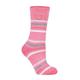 Heat Holders Womens Ladies Warm Fleece Lined Fluffy Thermal Socks for Mum & Grandma - Pink - Size 4-6.5