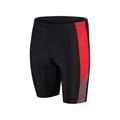 Speedo Mens Dive Jammer Shorts in Black Red - Size 36 (Waist)