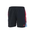 Speedo Mens Hyperboom Splice 16 inch Swimhorts in Navy Red - Size Medium