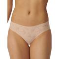 Sloggi Womens ZERO Lace 2.0 Hipster Briefs - Beige Polyamide - Size X-Small