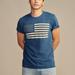 Lucky Brand Pot Flag Highest Quality Tee - Men's Clothing Tops Shirts Tee Graphic T Shirts in Dark Indigo, Size S