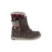 Sorel Boots: Winter Boots Wedge Casual Gray Print Shoes - Women's Size 5 - Round Toe