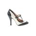 Mojo Moxy Heels: Pumps Stiletto Cocktail Party Black Shoes - Women's Size 9 - Peep Toe