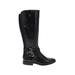 Marc Fisher Boots: Black Solid Shoes - Women's Size 8 1/2 - Round Toe